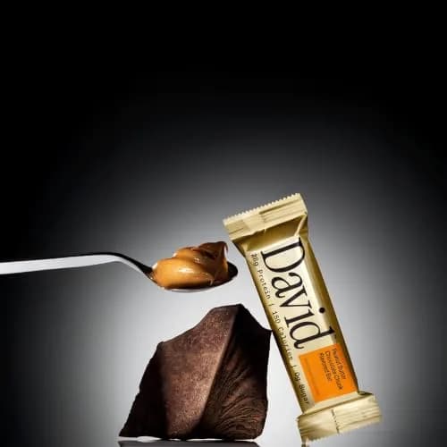David Peanut Butter Chocolate Chunk Flavored Bars | 28g Protein | 12 Pack thumbnail 3
