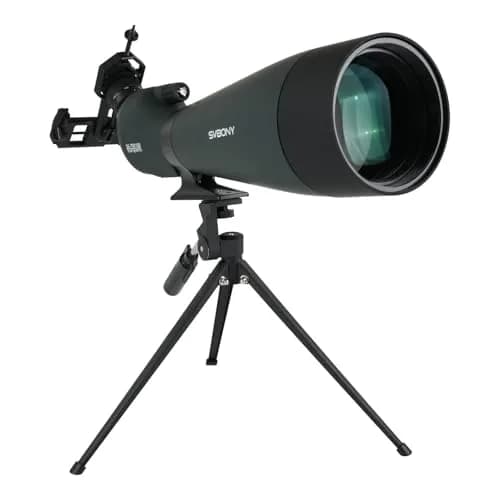 SVBONY SV28 Spotting Scope 25-75x100mm | High Magnification Optics for Target Shooting & Birdwatching thumbnail 1