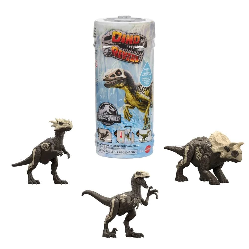 Mattel Jurassic World Dino Reveal Dinosaur Toy 8 inches | Color Change Surprise for Kids 4+ - main product image