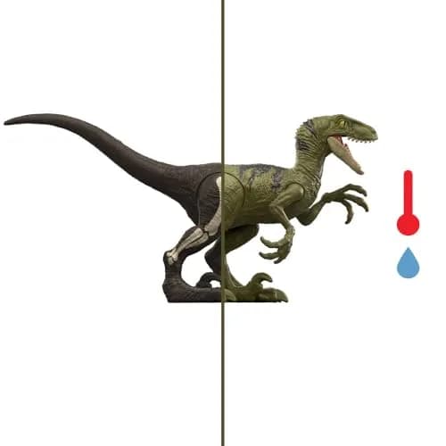 Mattel Jurassic World Dino Reveal Dinosaur Toy 8 inches | Color Change Surprise for Kids 4+ thumbnail 4