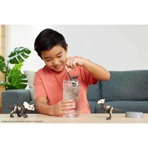 Mattel Jurassic World Dino Reveal Dinosaur Toy 8 inches | Color Change Surprise for Kids 4+ thumbnail 8