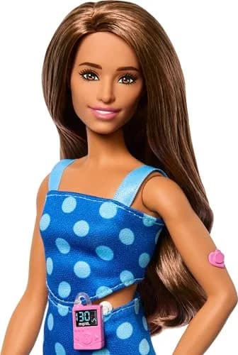 Barbie Doll 12 inches | Celebrates Diversity & Diabetes Awareness, Ages 3+ thumbnail 3