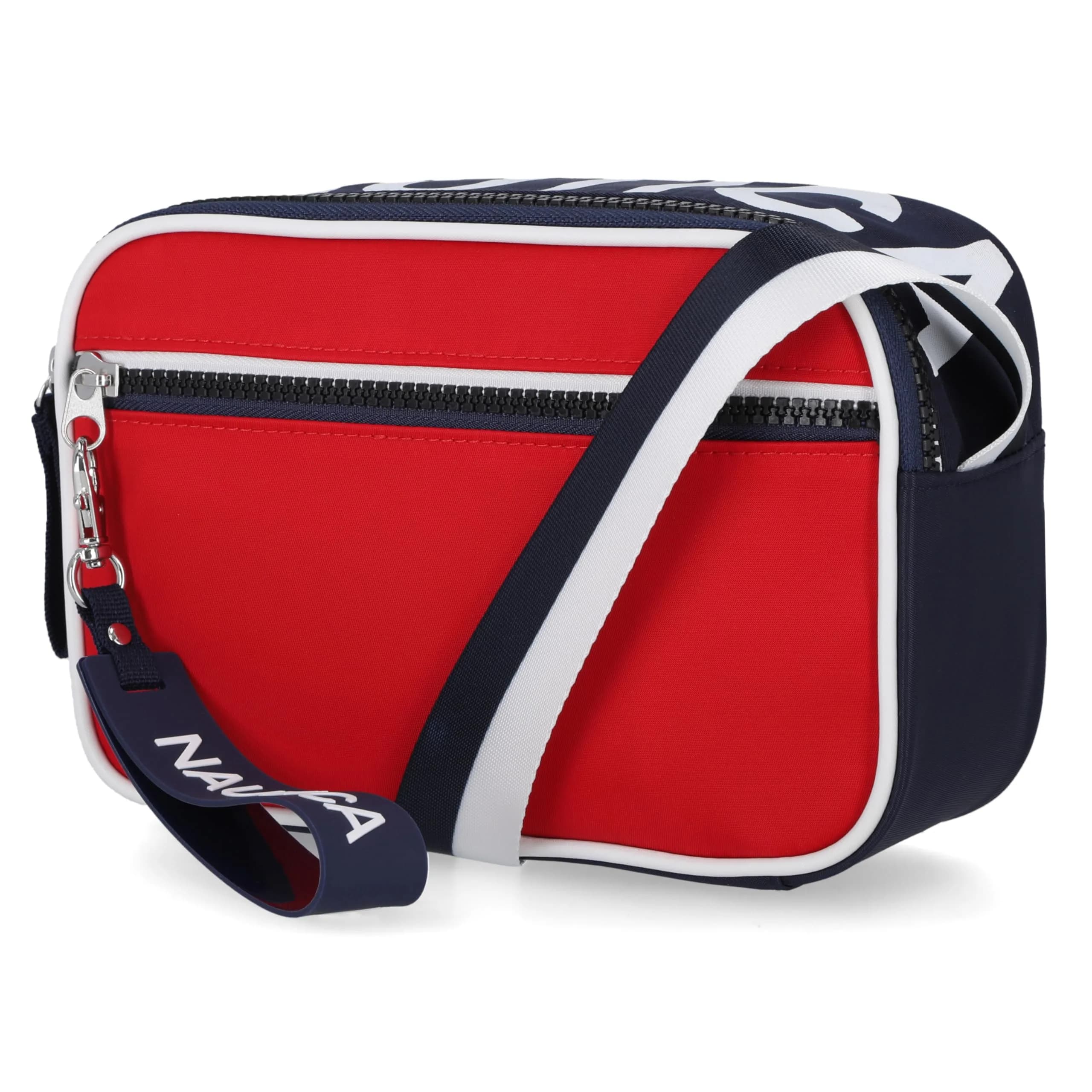 Nautica High Seas Camera Crossbody Bag Bilateral Red | Lightweight & Stylish Travel Purse - main product image