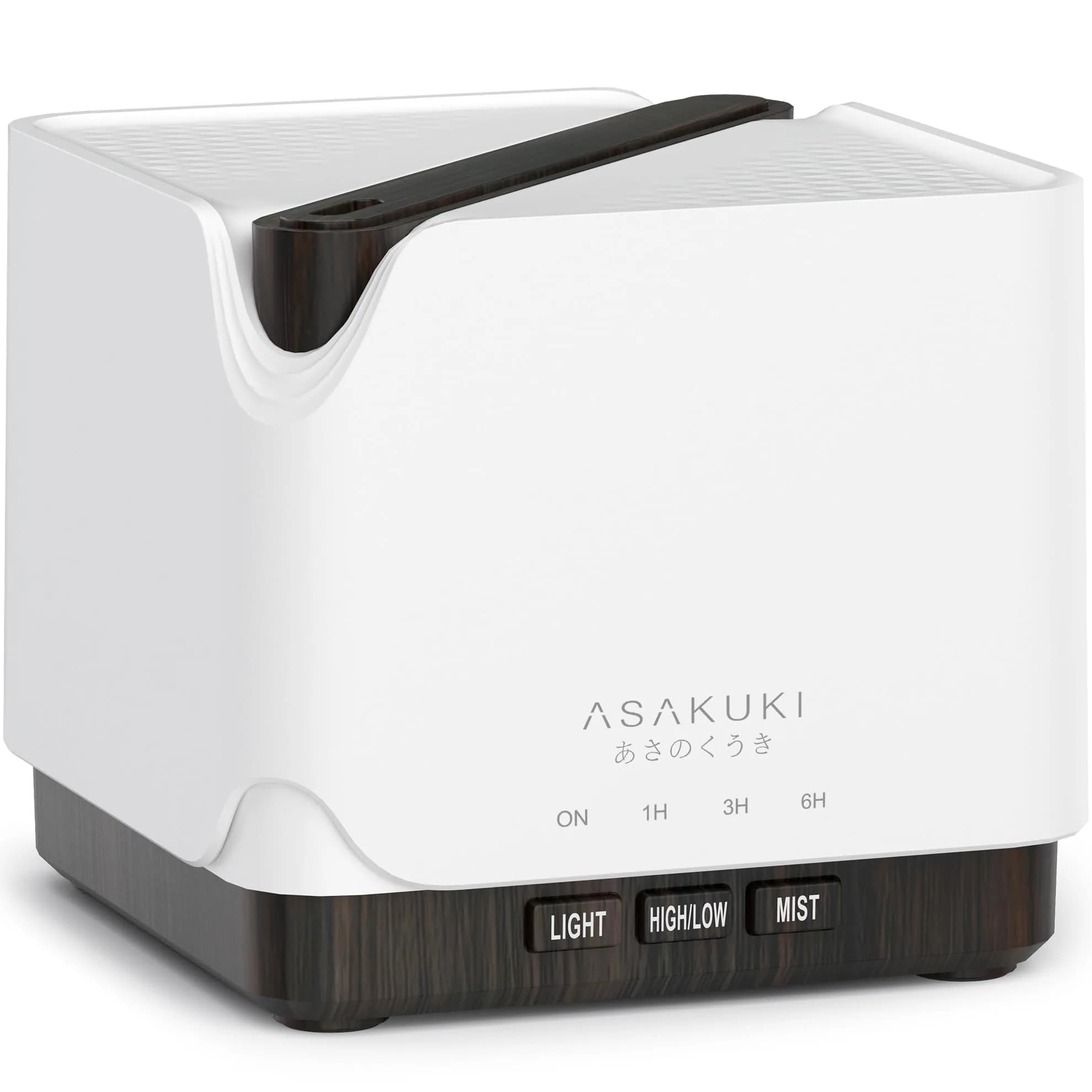 ASAKUKI Large 700ml Essential Oil Diffuser Humidifier | Ultrasonic Aroma Diffuser for Home & Large Spaces