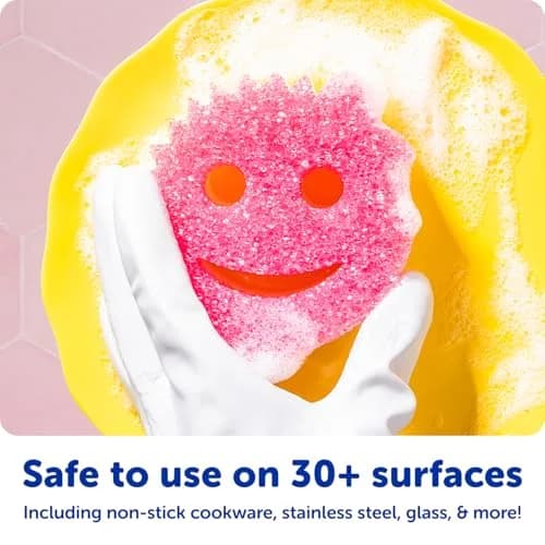 Scrub Daddy Scrub Mommy Sponges 9 Count | Dual-Sided Kitchen Scrubber thumbnail 5