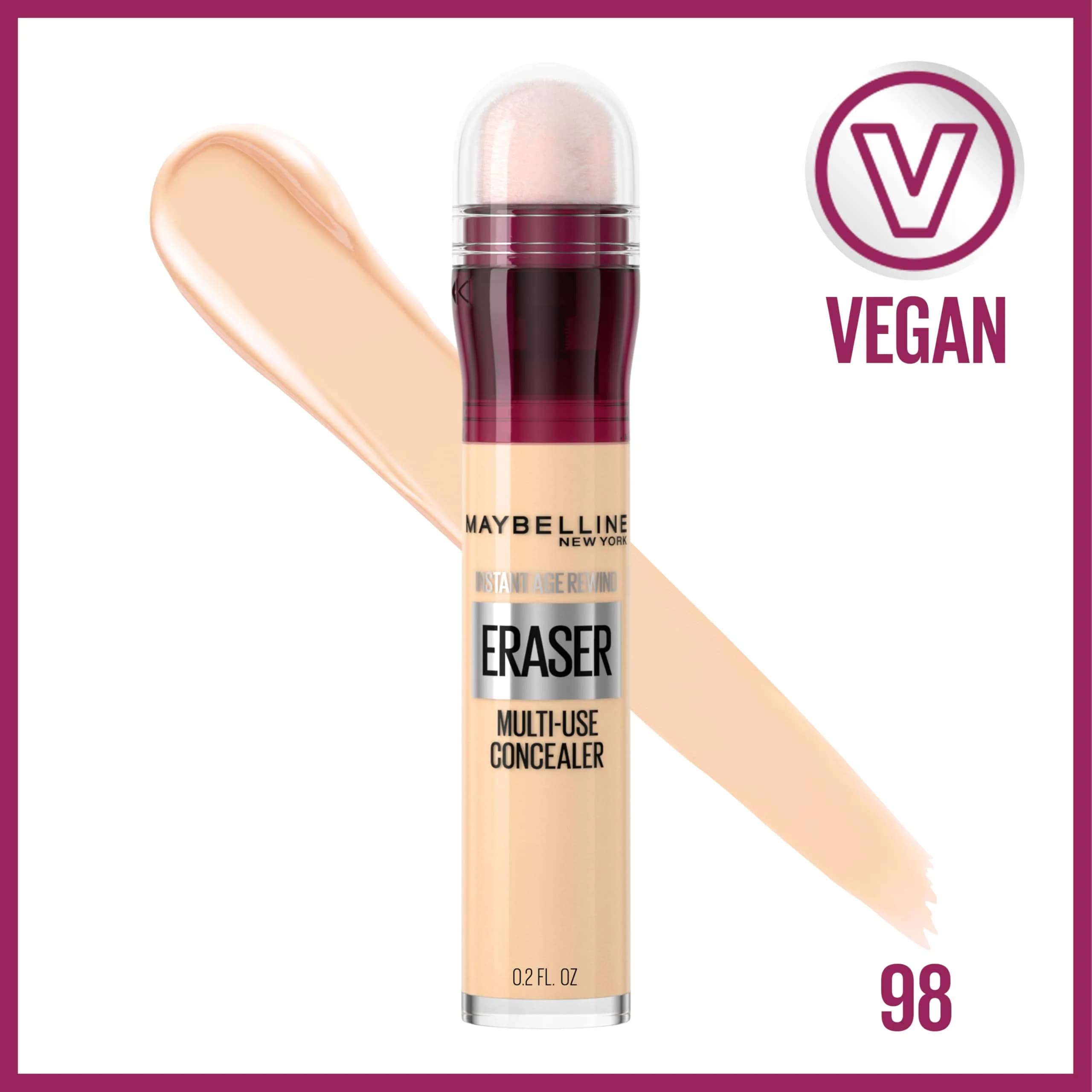 Maybelline Instant Age Rewind Eraser Concealer 98 | Hydrating & Crease-Resistant thumbnail 2