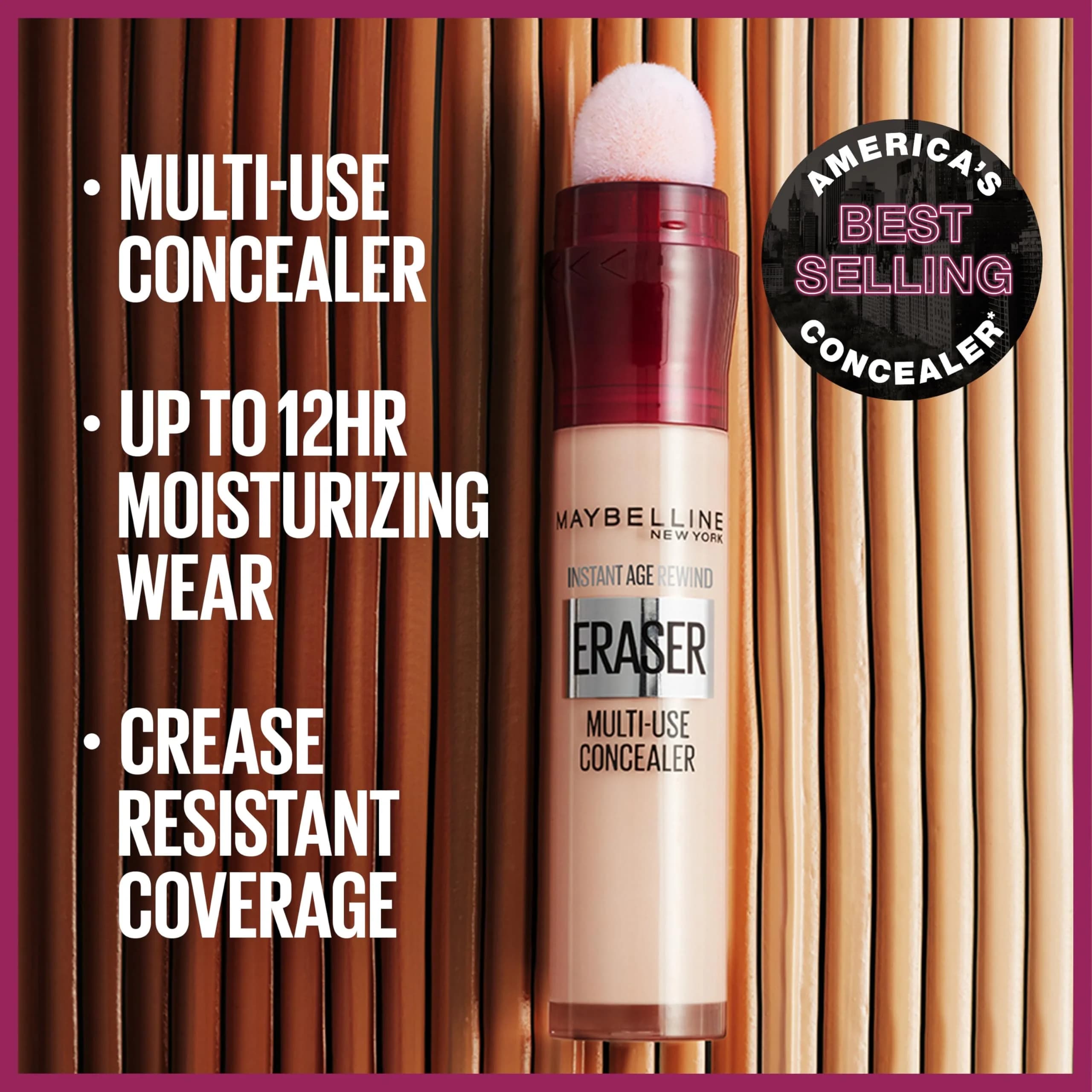 Maybelline Instant Age Rewind Eraser Concealer 98 | Hydrating & Crease-Resistant thumbnail 4