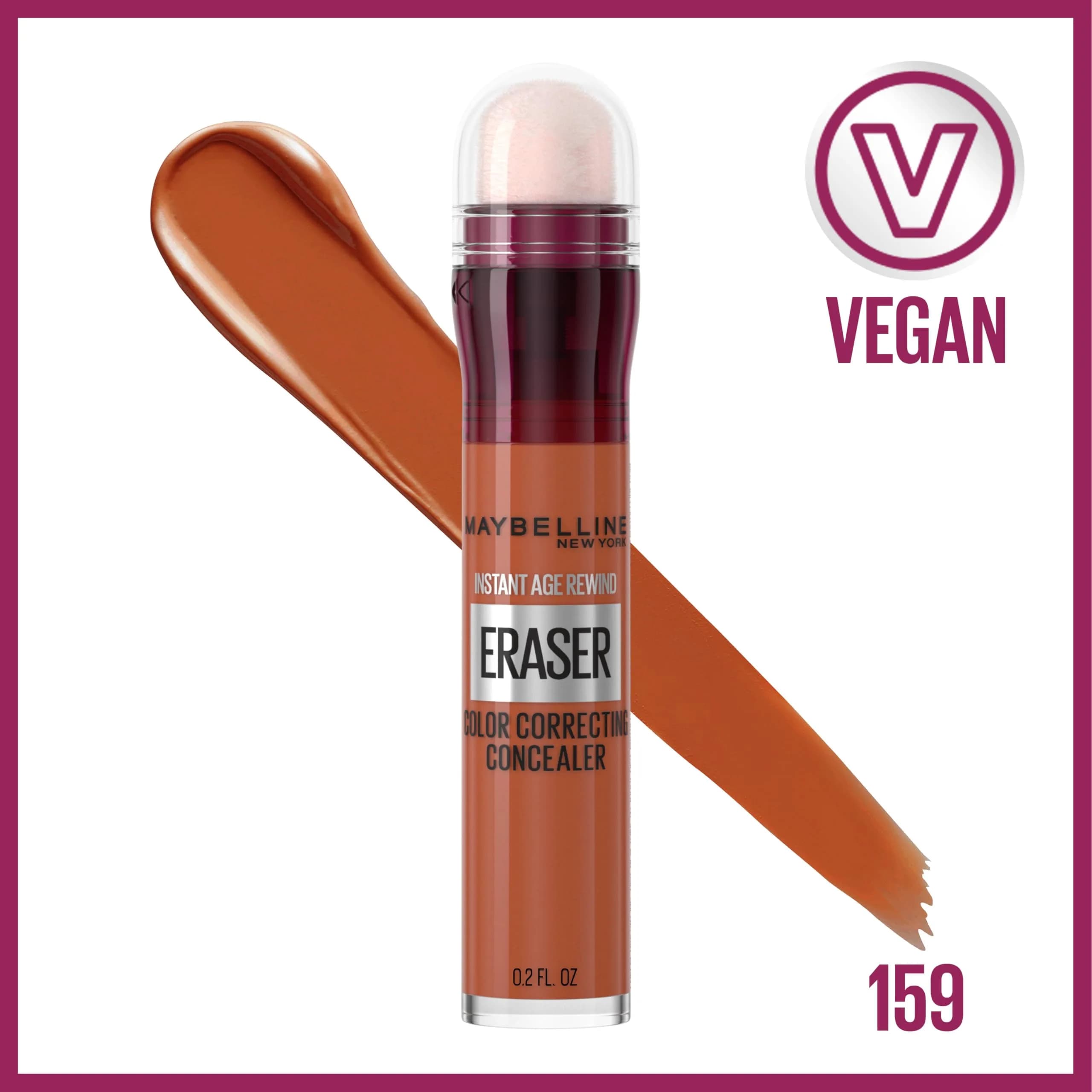 Maybelline Instant Age Rewind Color Correcting Concealer Orange 5ml (0.2 Fl Oz) (Pack of 1) | Fool-proof color correcting in a click thumbnail 2