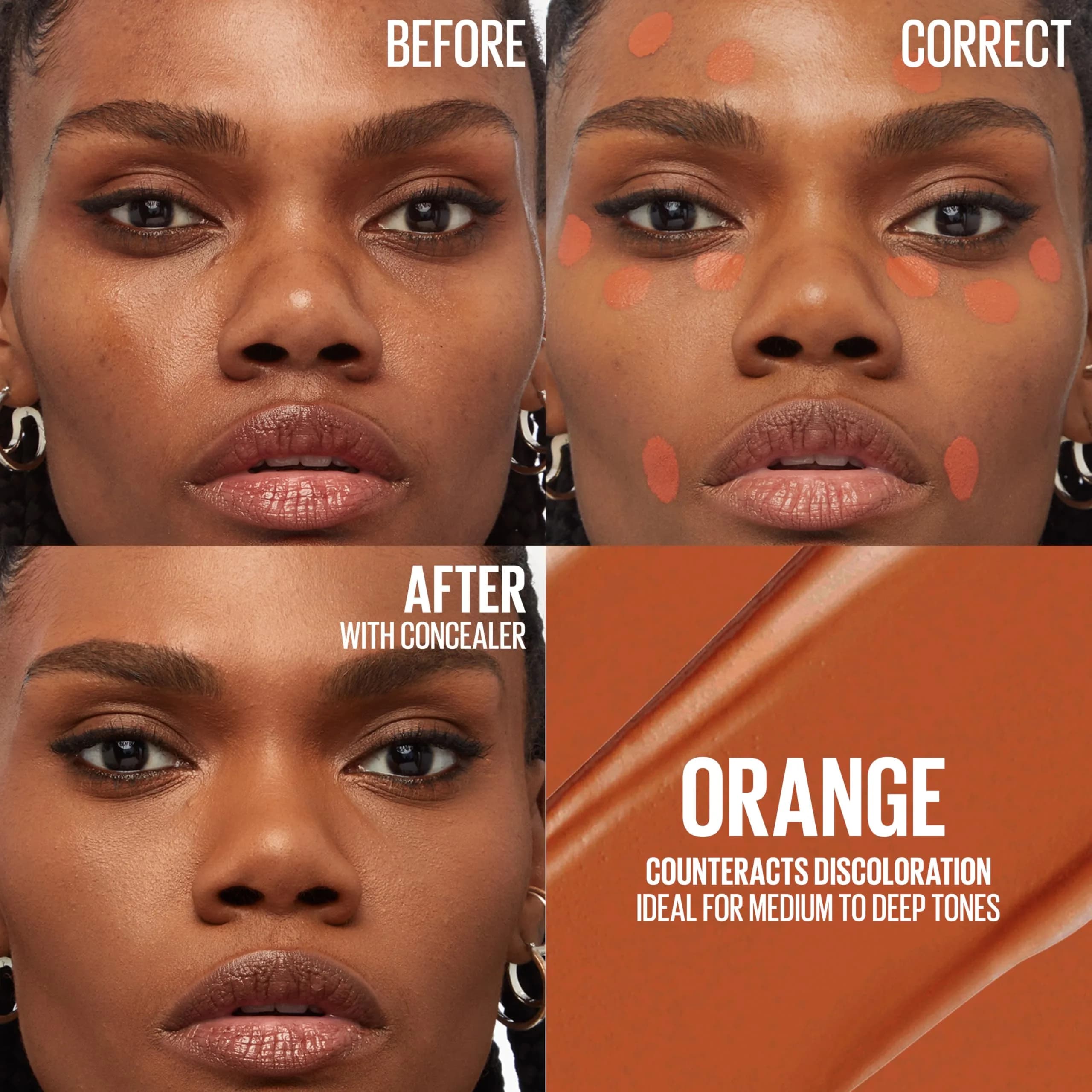 Maybelline Instant Age Rewind Color Correcting Concealer Orange 5ml (0.2 Fl Oz) (Pack of 1) | Fool-proof color correcting in a click thumbnail 3