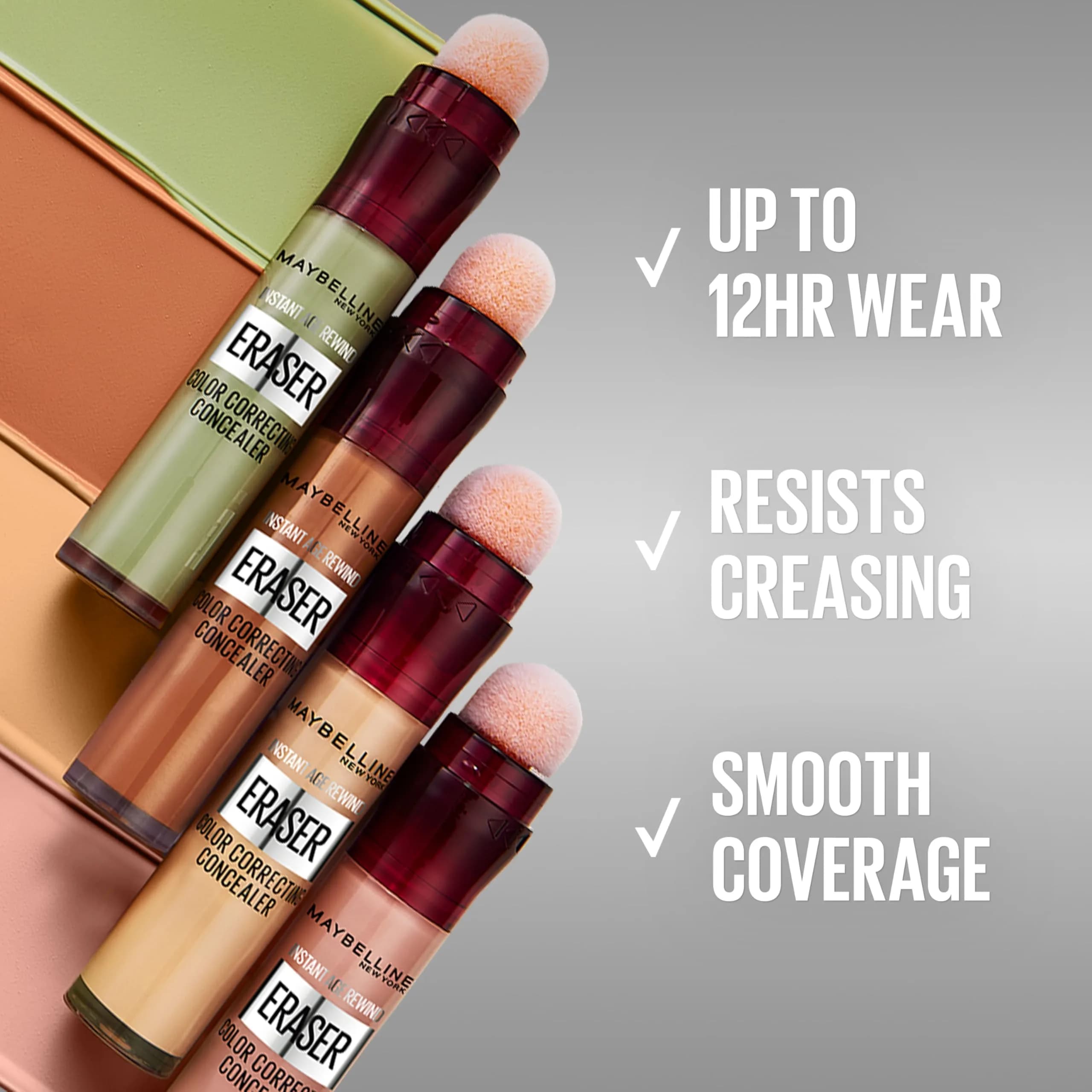 Maybelline Instant Age Rewind Color Correcting Concealer Orange 5ml (0.2 Fl Oz) (Pack of 1) | Fool-proof color correcting in a click thumbnail 4