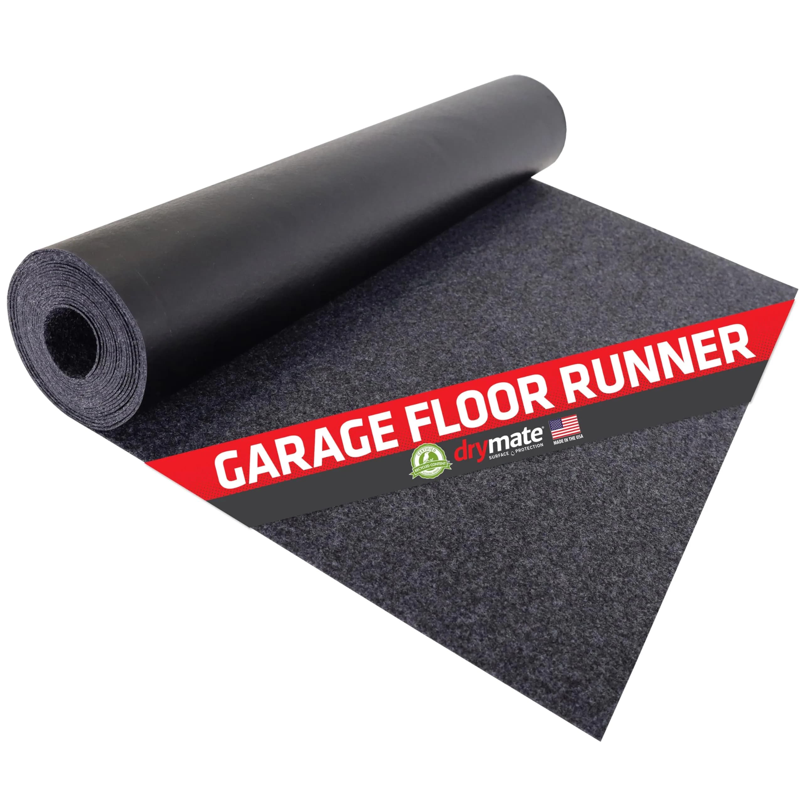 Drymate Garage Floor Runner Mat, 2.69m x 0.76m | Waterproof, Absorbent & Slip-Resistant