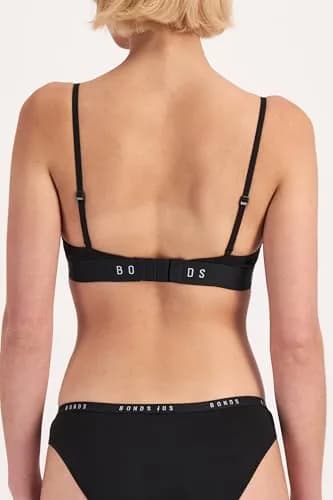 Bonds Wireless Bralette – Soft Cotton-Modal, Stretchy & Adjustable, Comfortable Fit thumbnail 2
