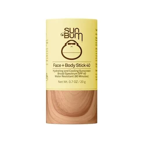 Sun Bum Original SPF 40 Face and Body Sunscreen Stick 0.7 oz (20 ml) | Water Resistant & Reef Safe thumbnail 1