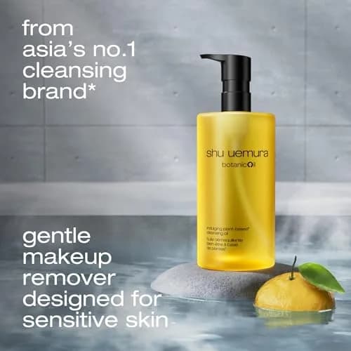 shu uemura Botanicoil Indulging Cleansing Oil 1.7 Fl Oz | Makeup Remover & Facial Cleanser for Sensitive Skin thumbnail 2