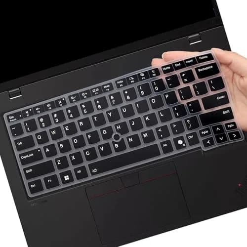 MUBUY-GOL Keyboard Cover for 2026 2025 Lenovo ThinkPad 14 E14 T14 T14s L14 P14s Gen 7/6/5 | US Layout, Waterproof, Dustproof thumbnail 1
