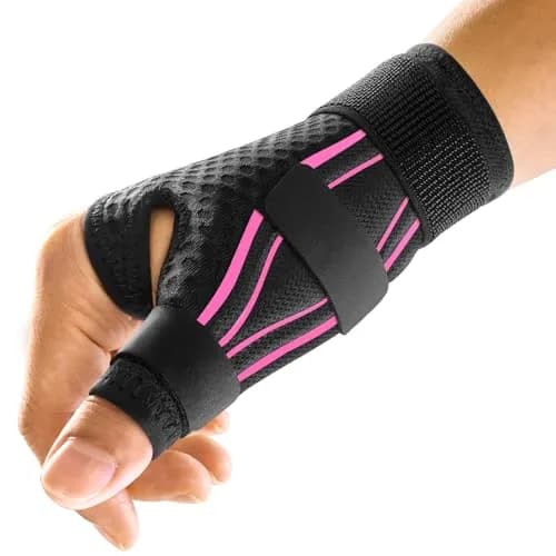 FREETOO Thumb and Wrist Brace for Arthritis Support | Ergonomic, Breathable & Adjustable (S/M - Fit both hands) thumbnail 1