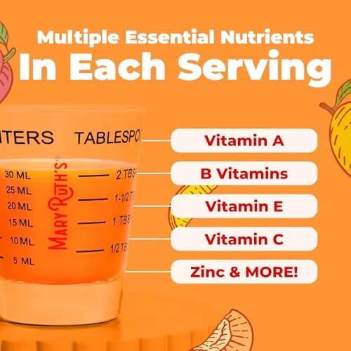 MARYRUTH'S Liquid Multivitamin + Hair Growth Travel Pack 1 Fl Oz (30ml) | Clinically Tested for Thicker Hair thumbnail 5