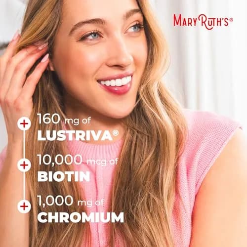 MARYRUTH'S Liquid Multivitamin + Hair Growth Travel Pack 1 Fl Oz (30ml) | Clinically Tested for Thicker Hair thumbnail 7