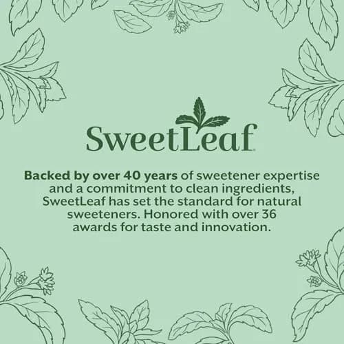 SweetLeaf Organic Stevia Powder Sweetener, Sugar Free | Bulk Pack, 500 Packets, Zero Calories thumbnail 8