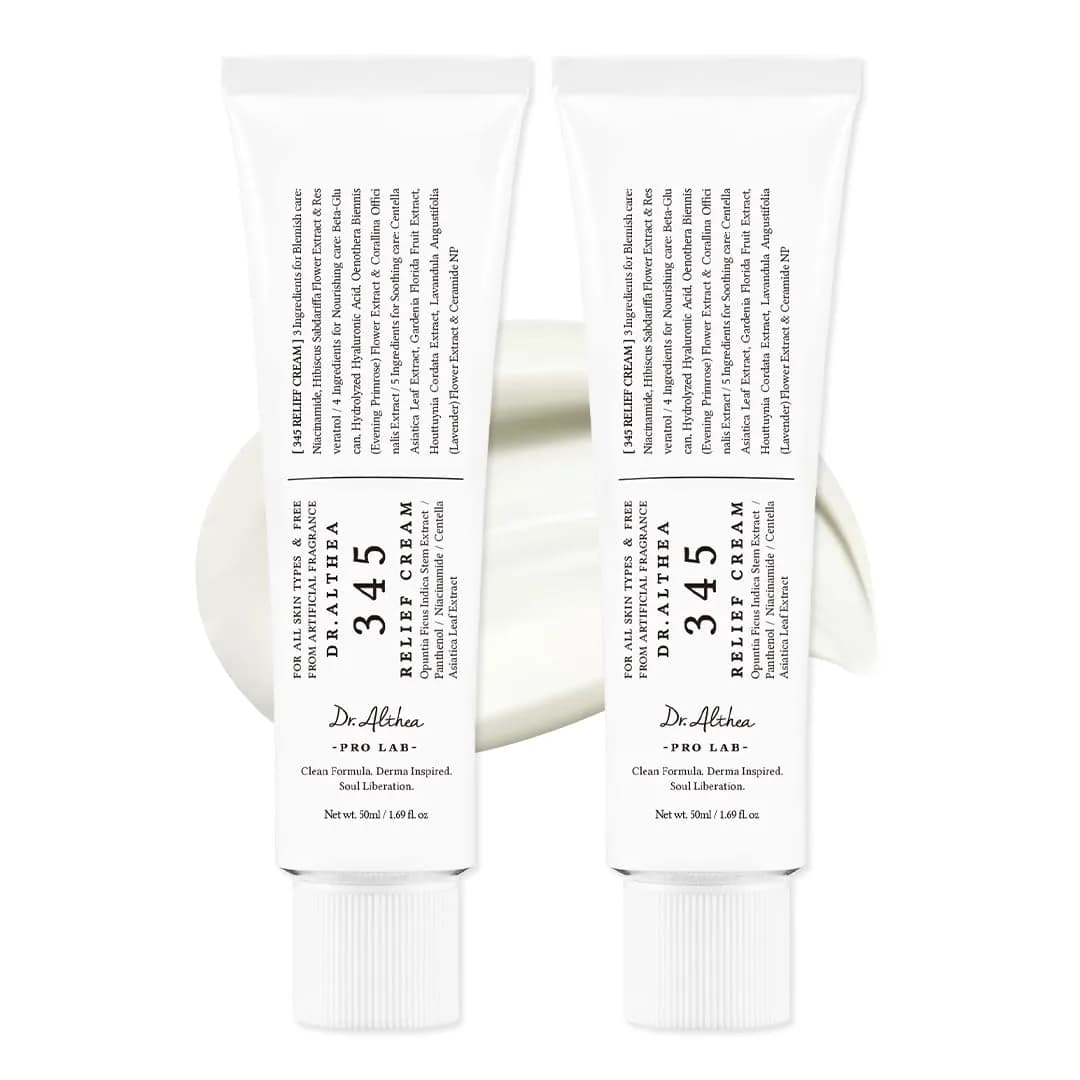 Dr.Althea 345 Relief Cream 15ml (0.50 Fl Oz) | Blemish Relief & Skin Nourishment — 1.7 Fl Oz