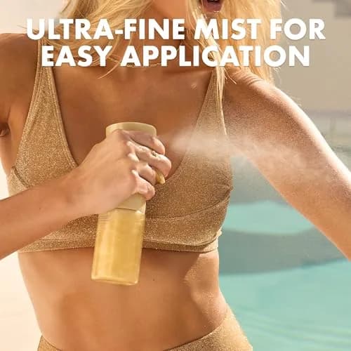 Kopari Golden Sunglaze Sheer Body Mist Sunscreen SPF 50, 140ml (4.7 fl oz) | Hydrates, Brightens, and Gives Skin a Glowy Finish thumbnail 4