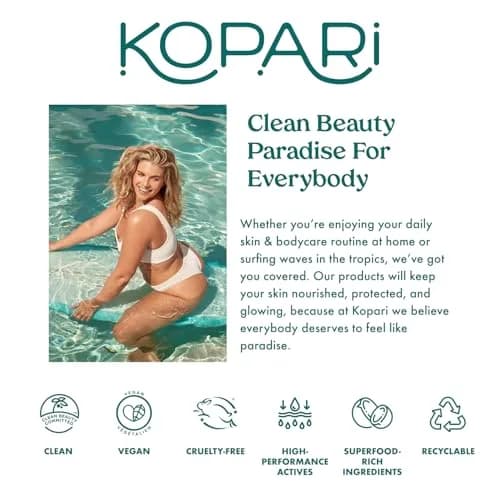 Kopari Golden Sunglaze Sheer Body Mist Sunscreen SPF 50, 140ml (4.7 fl oz) | Hydrates, Brightens, and Gives Skin a Glowy Finish thumbnail 7