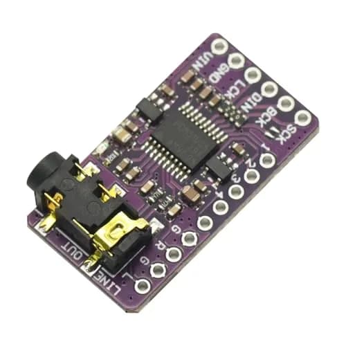 GODIYMODULES 2Pcs PCM5102A I2S DAC Decoder Board for Raspberry Pi & Arduino | High-Quality Digital to Analog Converter thumbnail 6
