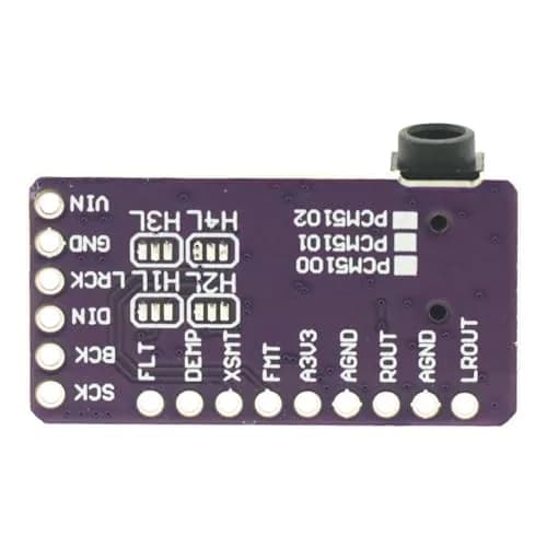 GODIYMODULES 2Pcs PCM5102A I2S DAC Decoder Board for Raspberry Pi & Arduino | High-Quality Digital to Analog Converter thumbnail 7