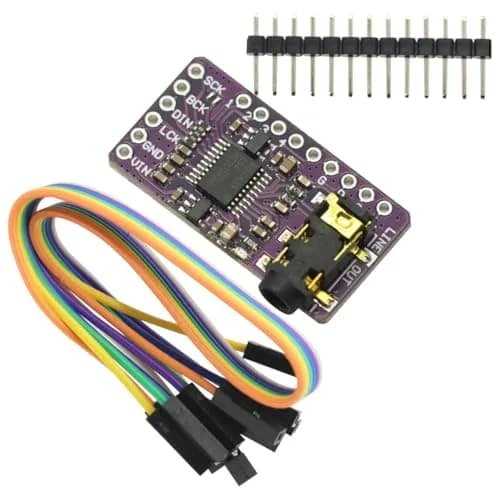 GODIYMODULES 2Pcs PCM5102A I2S DAC Decoder Board for Raspberry Pi & Arduino | High-Quality Digital to Analog Converter thumbnail 3