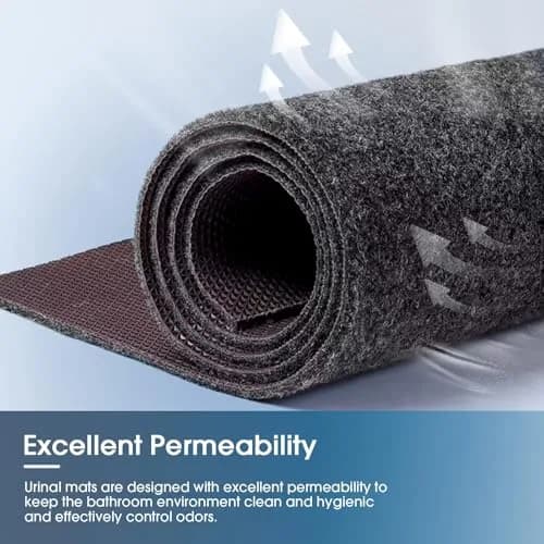 Adevar Anti-Fatigue Floor Mat 6 pcs | Non Slip, Washable, Large Grey 17x20.5 inches thumbnail 3