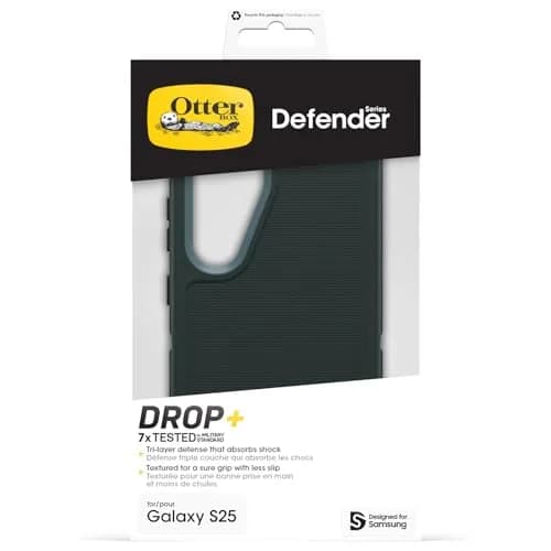 OtterBox Defender Series Case for Samsung Galaxy S25 & S24 | Sagebrush Green, 190g (0.42 lb) thumbnail 5