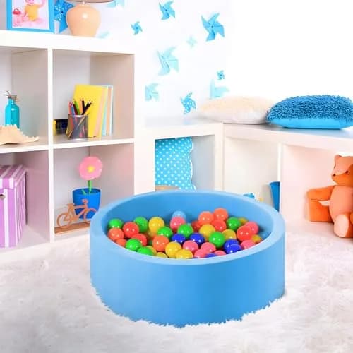 MW SPORTS Play Balls for Kids & Toddlers | Crush Proof Plastic, 2.3 Inch Diameter, Assorted Colors thumbnail 8