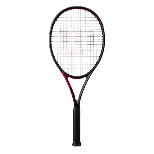 Wilson Clash 100L V3 Strung Tennis Racket 280g (10oz) | Arm-Friendly Comfort & Lightweight Power thumbnail 1