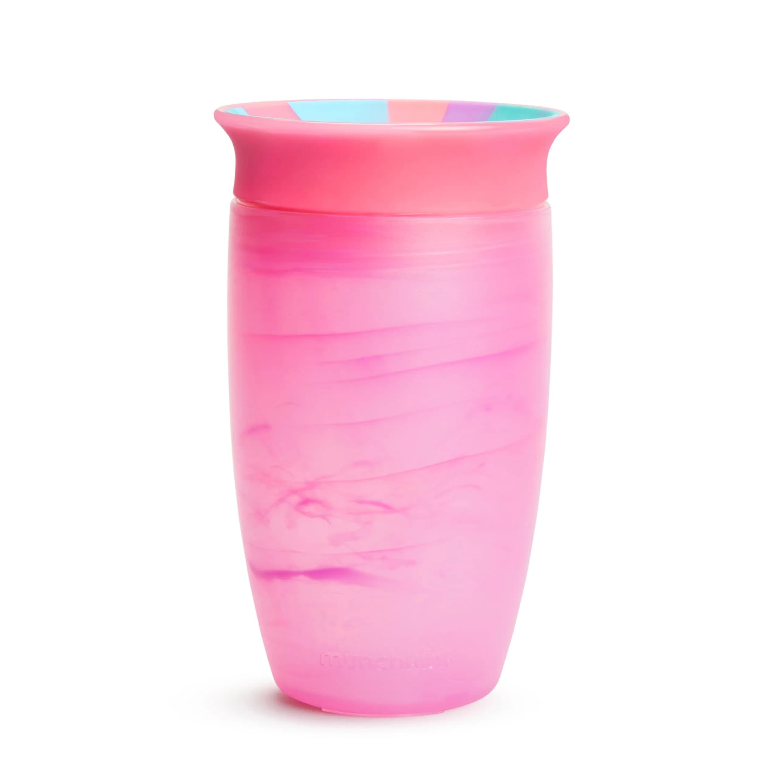 Munchkin Miracle 360 Tropical Swirl Sippy Cup 296ml (10 Ounce) | Spill-Proof Toddler Cup for Ages 12+ Months — 2-Pack