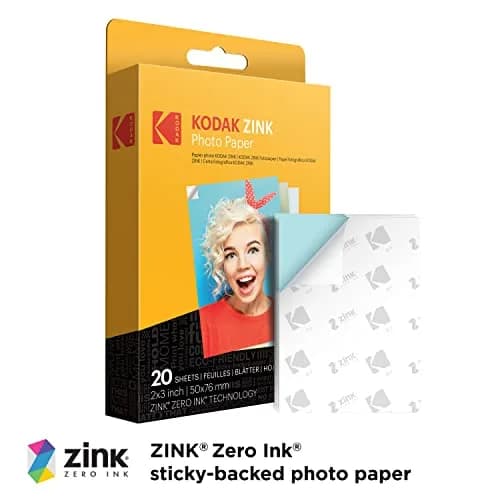 Kodak x Barbie Step Slim Wireless Instant Photo Printer Bundle with Case & Paper | 5MP Camera, Bluetooth, 2x3" Sticky Prints thumbnail 8