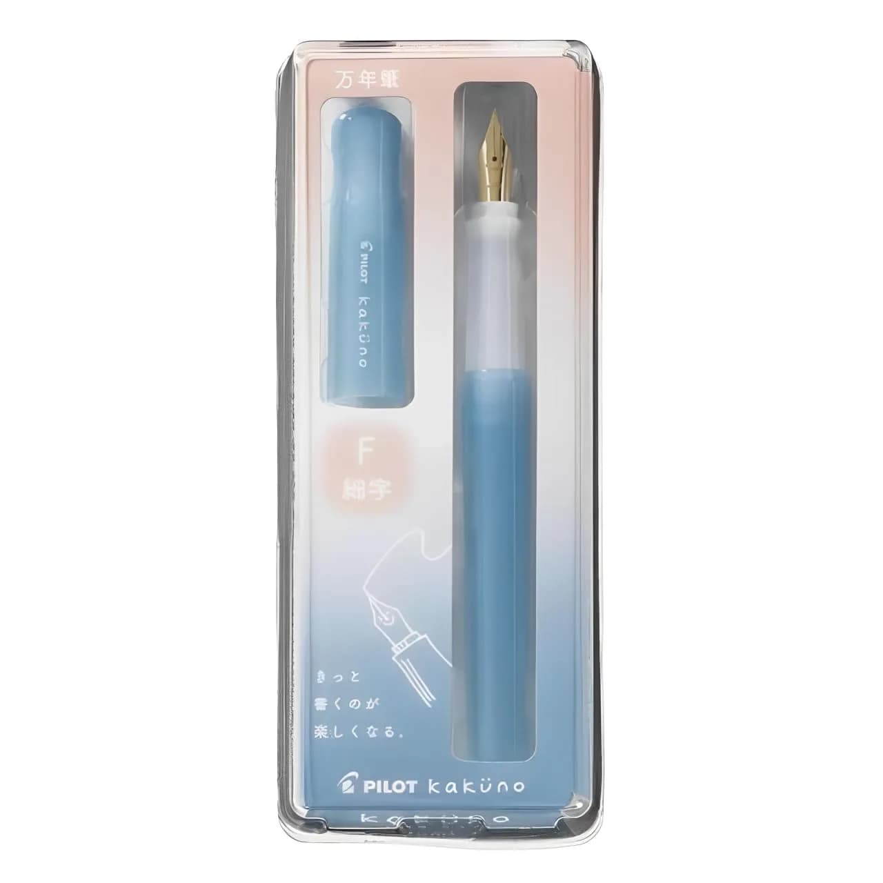 Pilot Fountain Pen Madoromi Color Series Light Blue | Fine Nib, Perfect for Beginners and Creative Expression - main product image