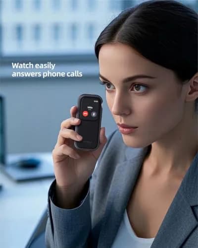 Ginsungoon Dumbphone Case for Apple Watch Series 9/8/7 (45mm) | Turn Your Watch into a Smartphone Replacement thumbnail 6