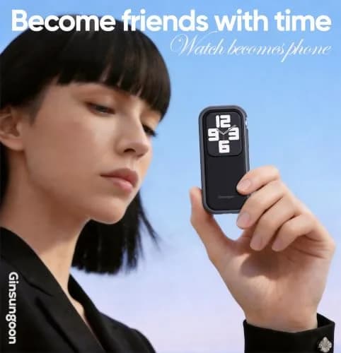 Ginsungoon Dumbphone Case for Apple Watch Series 9/8/7 (45mm) | Turn Your Watch into a Smartphone Replacement thumbnail 3