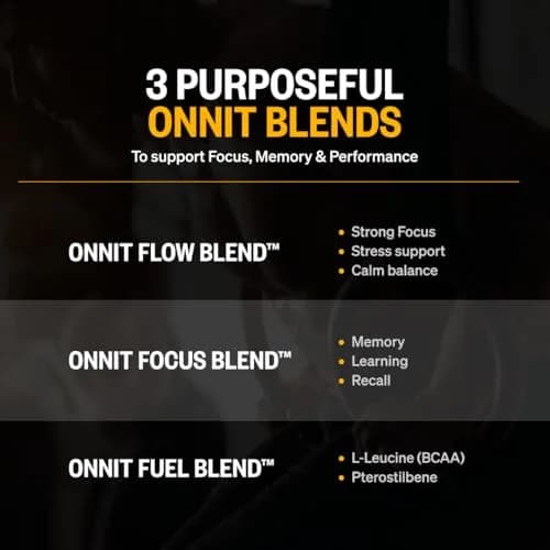 ONNIT Alpha Brain Nootropic Brain Supplement for Focus & Memory, 60 Count | Supports Cognitive Function thumbnail 5