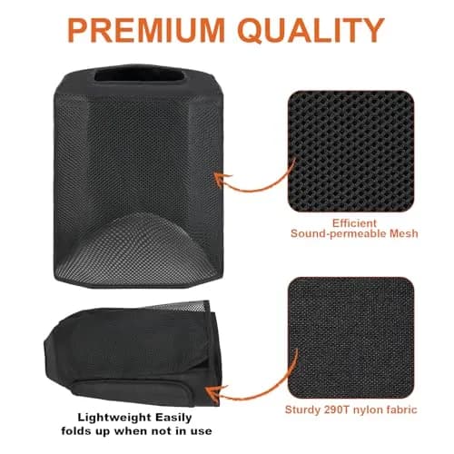 LEFOR·Z Speaker Cover Compatible with Bose S1 Pro Plus/S1 Pro | Dustproof Mesh Cover for Bose S1 Pro (13 x 11.3 x 9.5 inches) thumbnail 4