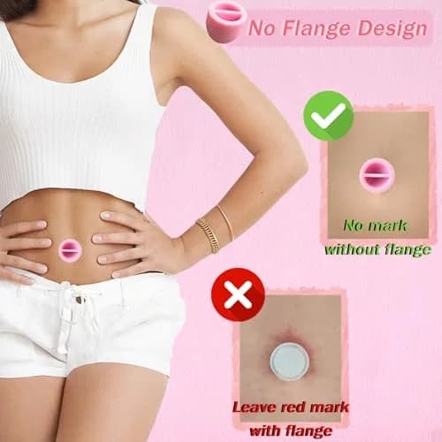 Josuyofo Belly Button Plug 8pcs Pink | Post-Surgery Support & Comfort (One Size) thumbnail 2