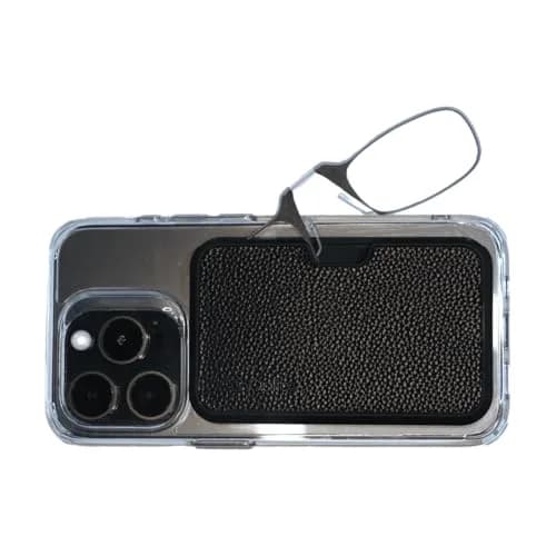 ThinOptics Readers with MagSafe Compatible Case 2.0x Magnification | Armless On-Nose Reading Glasses thumbnail 1