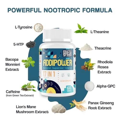 Sapotax 17-in-1 Brain Supplement for Memory & Focus | Nootropic with Herbal Extracts, Vitamins & Amino Acids (120 Tablets) thumbnail 3