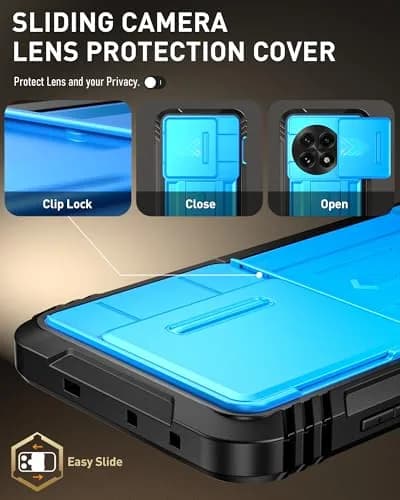 Poetic Revolution Case for OnePlus 13 5G | Full Body Shockproof with Slide Camera Cover & Screen Protector thumbnail 8