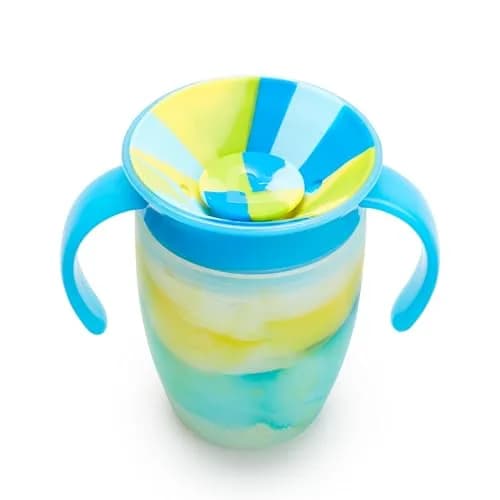 Munchkin Miracle 360 Sippy Cup for 6 Month Old | Spill Proof Baby & Toddler Cups with Handles (200ml) thumbnail 2