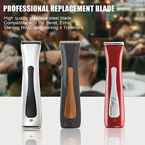 Audoc #2111 Replacement Hair Clipper Blades 2-Pack | Professional Detachable Stainless Steel for Wahl Mag Trimmers thumbnail 2