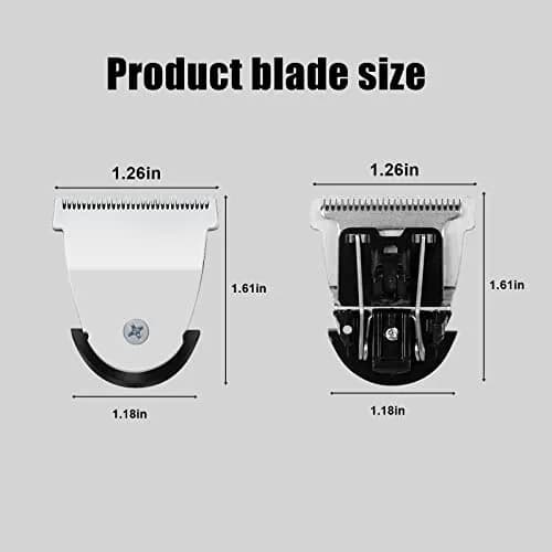Audoc #2111 Replacement Hair Clipper Blades 2-Pack | Professional Detachable Stainless Steel for Wahl Mag Trimmers thumbnail 3