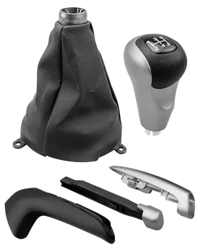 AUGREX 5 Speed Manual Gear Shift Knob Set Fit for Honda Civic 2006-2011 | Complete Interior Upgrade thumbnail 1