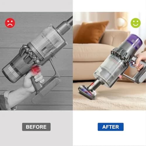 LANMU Trigger Lock for Dyson V15 V11 V10 V8 V7 V6 Cordless Vacuum Cleaner | Finger Pain Relief for Long Cleaning Sessions thumbnail 2