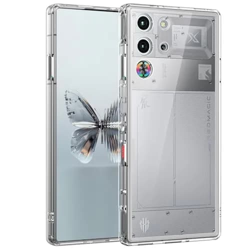 Cresee Crystal Clear Case for Red Magic 10 Pro/10S Pro (6.85'') | Hybrid Shockproof TPU Bumper Hard PC Back thumbnail 1